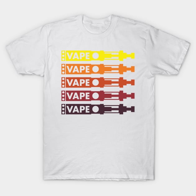 Vape - Fall Colors T-Shirt by DankSpaghetti